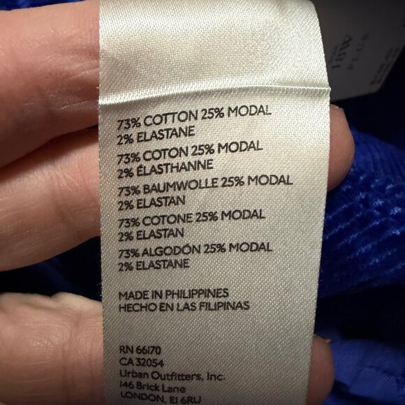 Maeve Anthropologie Colette Corduroy Wide-Leg Pants Womens Size 18W Blue Boho - Picture 8 of 10